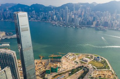 Kowloon West, Hong Kong, 14 September 2018:- Hong Kong skyline